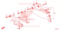 TRIANGLES AVANT pour Honda FOURTRAX 500 FOREMAN 4X4 DCT IRS PS de 2017