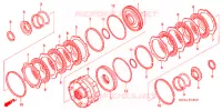 EMBRAYAGE (2 3) pour Honda FOURTRAX 650 RINCON de 2004