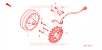 ALTERNATEUR pour Honda FOURTRAX 650 RINCON GPS de 2005