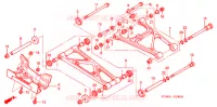 BRAS ARRIERE pour Honda FOURTRAX 680 RINCON de 2006