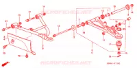 TRIANGLES AVANT pour Honda FOURTRAX 680 RINCON de 2006