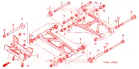 BRAS ARRIERE pour Honda FOURTRAX 680 RINCON CAMO de 2009