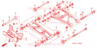 BRAS ARRIERE pour Honda FOURTRAX 680 RINCON CAMO de 2009