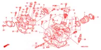 CULASSE pour Honda FOURTRAX 680 RINCON CAMO de 2009