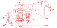 POMPE A ESSENCE pour Honda FOURTRAX 680 RINCON CAMO de 2009