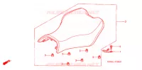SELLE pour Honda FOURTRAX 680 RINCON CAMO de 2009