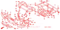 SUPPORT pour Honda FOURTRAX 680 RINCON CAMO de 2009