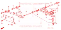 TRIANGLES AVANT pour Honda FOURTRAX 680 RINCON CAMO de 2009