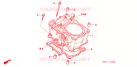 CYLINDRE pour Honda FOURTRAX 680 RINCON de 2009