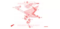 BARRE ANTI ROULIS pour Honda FOURTRAX 680 RINCON CAMO de 2010