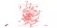 CYLINDRE pour Honda FOURTRAX 680 RINCON CAMO de 2010