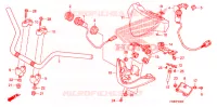 GUIDON pour Honda FOURTRAX 680 RINCON CAMO de 2010