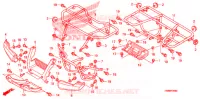 SUPPORT pour Honda FOURTRAX 680 RINCON CAMO de 2010