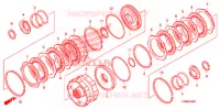 EMBRAYAGE (2 3) pour Honda FOURTRAX 680 RINCON de 2015