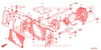 RADIATEUR pour Honda FOURTRAX 680 RINCON BLACK de 2017