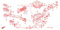 FILTRE A AIR pour Honda FOURTRAX 680 RINCON GPS red de 2008