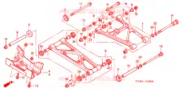 BRAS ARRIERE pour Honda FOURTRAX 680 RINCON GPS de 2009