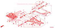 BRAS ARRIERE pour Honda TRX 700 XX de 2008