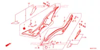 COUVERCLES LATERAUX pour Honda CB 650 F de 2016