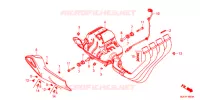 SILENCIEUX D'ECHAPPEMENT pour Honda CB 650 F de 2016