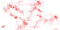 CLIGNOTANT pour Honda CBR 650 F ABS de 2014