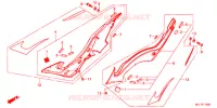 COUVERCLES LATERAUX pour Honda CBR 650 F ABS de 2014