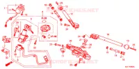 GUIDON   TE DE FOURCHE pour Honda CBR 650 F ABS de 2014