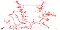 LEVIER DE GUIDON   CABLE   COMMODO pour Honda CBR 650 F ABS de 2014