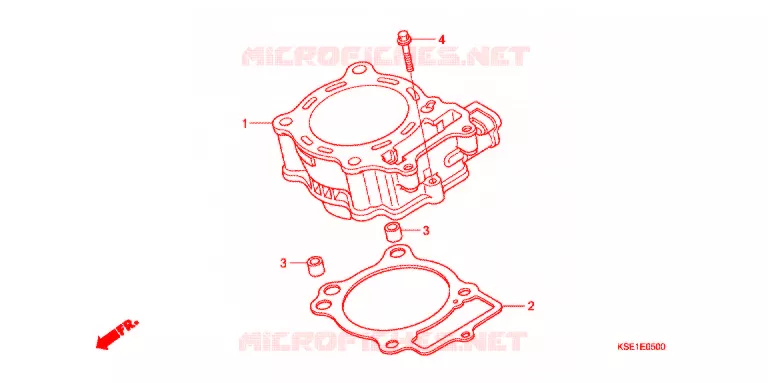 CYLINDRE Honda MOTO 150 CRF 2012  CRF150RC