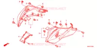 CAPOT pour Honda NC 750 S Dual Clutch Transmission ABS de 2016