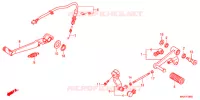 PEDALE pour Honda NC 750 S Dual Clutch Transmission ABS de 2016