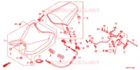 SELLE pour Honda NC 750 S Dual Clutch Transmission ABS de 2016