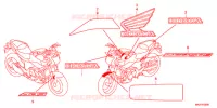 AUTOCOLLANTS pour Honda NC 750 S de 2016