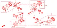 CLIGNOTANT pour Honda NC 750 X ABS LOWER de 2016