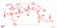 BEQUILLE pour Honda FAZE 250 ABS de 2017