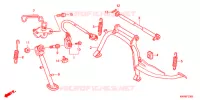 BEQUILLE pour Honda FAZE 250 TYPE S de 2013