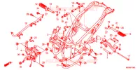 CADRE pour Honda FAZE 250 TYPE S de 2013