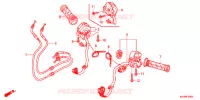 COMMODO   LEVIER   CABLE pour Honda FAZE 250 TYPE S de 2013