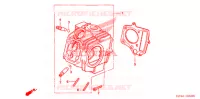 CULASSE pour Honda SPORTRAX TRX 90 EX de 2007