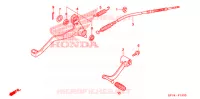 PEDALE pour Honda SPORTRAX TRX 90 EX de 2008