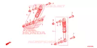 AMORTISSEUR AVANT pour Honda SPORTRAX TRX 90 de 2016