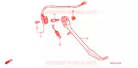 BEQUILLE pour Honda VF 750 MAGNA de 2001