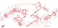 CLIGNOTANT pour Honda VF 750 MAGNA de 1997
