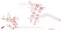 GUIDON pour Honda VF 750 MAGNA de 1997