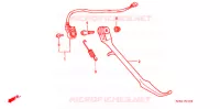 BEQUILLE pour Honda VF 750 MAGNA de 1999