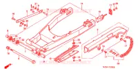 BRAS OSCILLANT pour Honda VF 750 MAGNA de 1999