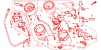 COMPTEUR pour Honda VF 750 MAGNA de 1999