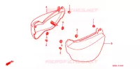 COUVERCLES LATERAUX pour Honda VF 750 MAGNA de 1999