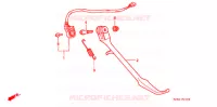 BEQUILLE pour Honda VF 750 MAGNA de 2000