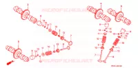 ARBRE A CAMES pour Honda VF 750 MAGNA DELUXE de 1996